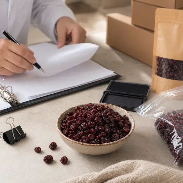 Dried Sour Cherries: Certifications, Compliance and Documentation