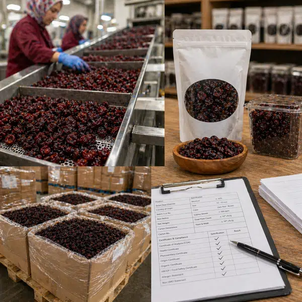 Dried Sour Cherries: Private Label and Bulk Export Considerations